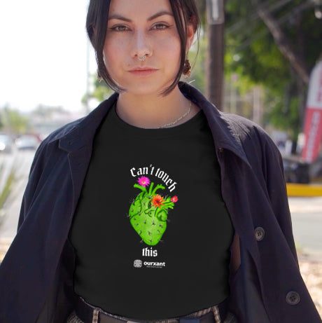 Nopal Heart Man T-Shirt | Ourxant Latinx T-Shirt | Latinx Streetwear | Latino Streetwear Style | Latino T-Shirt | Mexican Streetwear Owned Brand | Funny Latino T-Shirt | Can't touch this T-Shirt | Cactus T-Shirt, Corazón Espinado, Diseño Mexicano, Marca Mexicana, Streetwear Mexicano, Ilustración Mexicana, Playeras Mexicanas, Consume Local