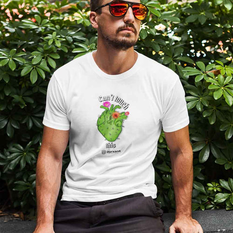 Nopal Heart Man T-Shirt | Ourxant Latinx T-Shirt | Latinx Streetwear | Latino Streetwear Style | Latino T-Shirt | Mexican Streetwear Owned Brand | Funny Latino T-Shirt | Can't touch this T-Shirt | Cactus T-Shirt