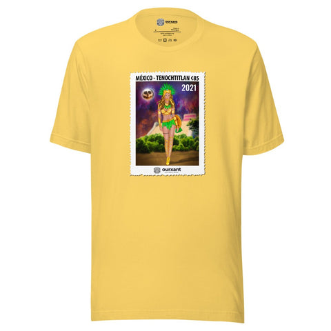 Aztec Warrior Postcard Customizable Unisex T-Shirt