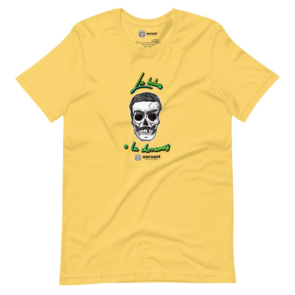 Warning Man T-Shirt | Latino Streetwear | Ourxant Latinx T-Shirt | Latinx Streetwear | Latino Streetwear Style | Latino T-Shirt | Mexican Streetwear Owned Brand | Funny Latino T-Shirt | Mexican Skull T-Shirt | El Ferras