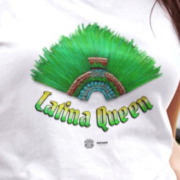 Latina Queen Woman T-Shirt