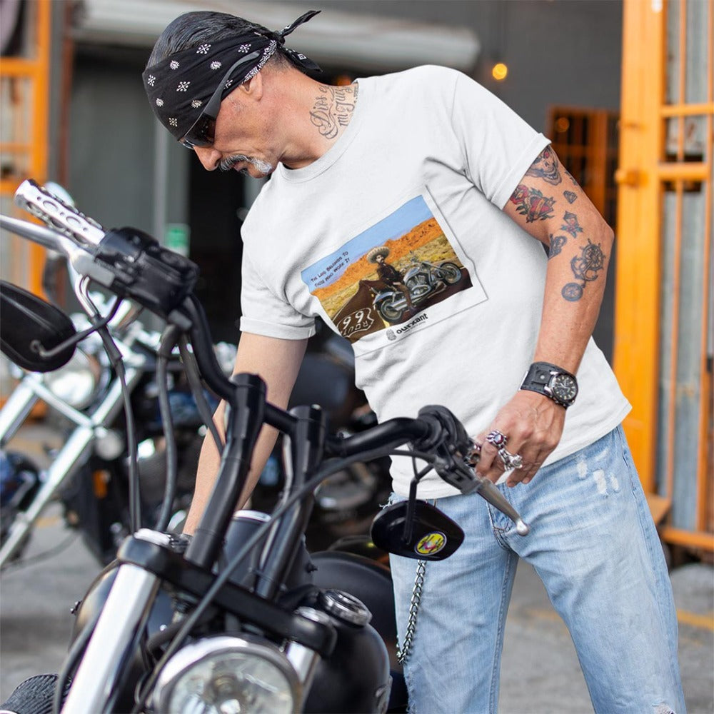 Ourxant: Emiliano Zapata Latino T-Shirt | Emiliano Zapata Biker | Zapata Streetwear Latino | Zapata Route 66 